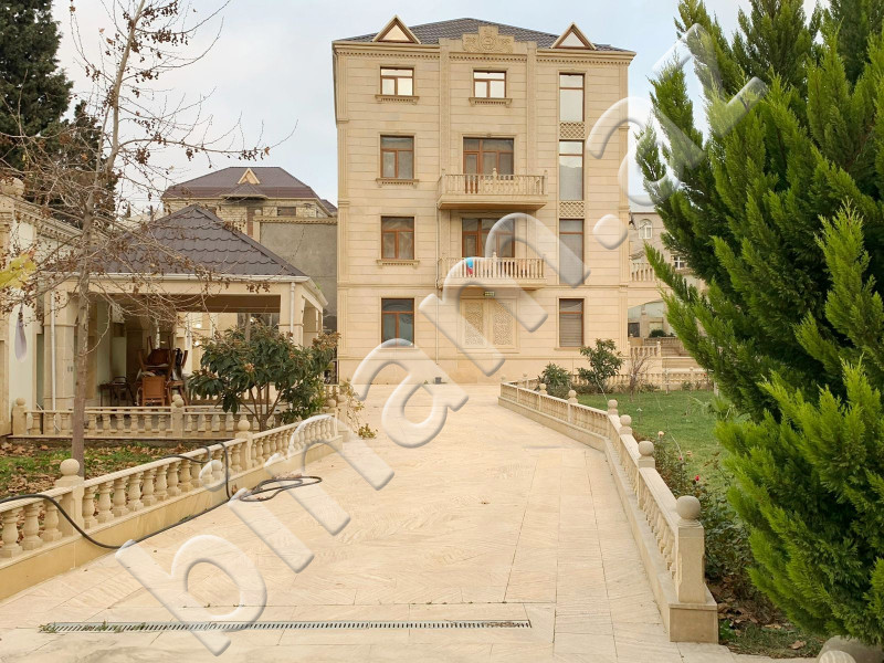 6 otaqlı Villa / Həyət evi, Kirayə (aylıq), Bakı, Səbail