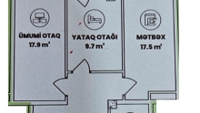 2 otaqlı Yeni tikili, Satış, Abşeron