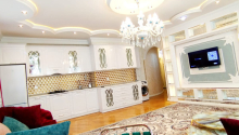 3 otaqlı Yeni tikili, Kirayə (aylıq), Bakı, Nizami, Q.Qarayev